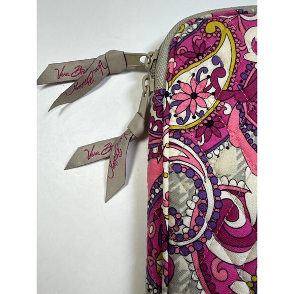 Vera Bradley Paisley Meets Plaid Softshell Computer Laptop Sleeve Case Retired - Picture 2 of 10